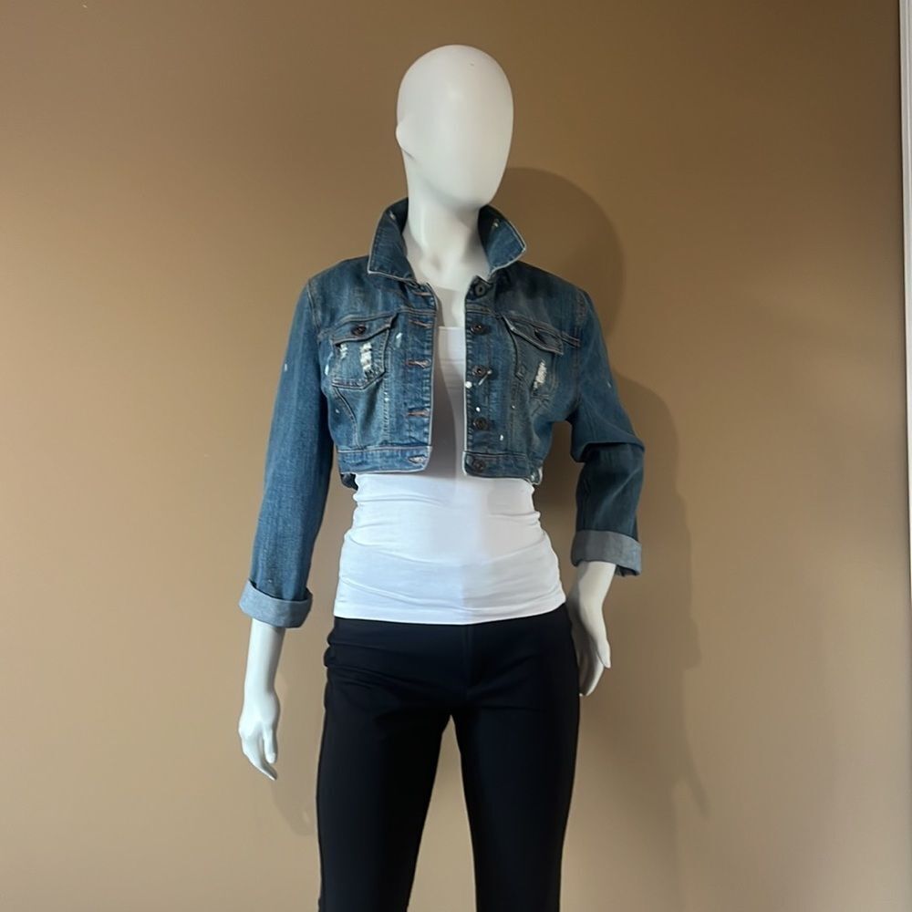 Dollhouse jeans jacket/ L / 💙